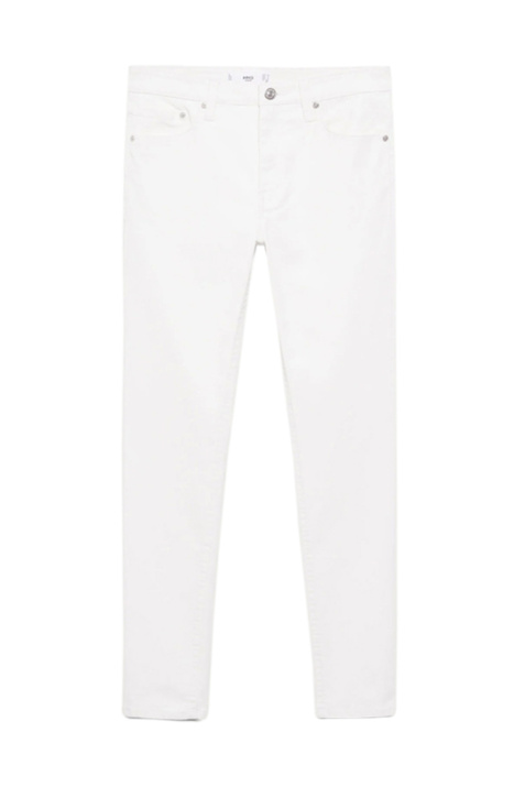 Mango Укороченные джинсы скинни ISA (Белый цвет), артикул 87056303 | Фото 1