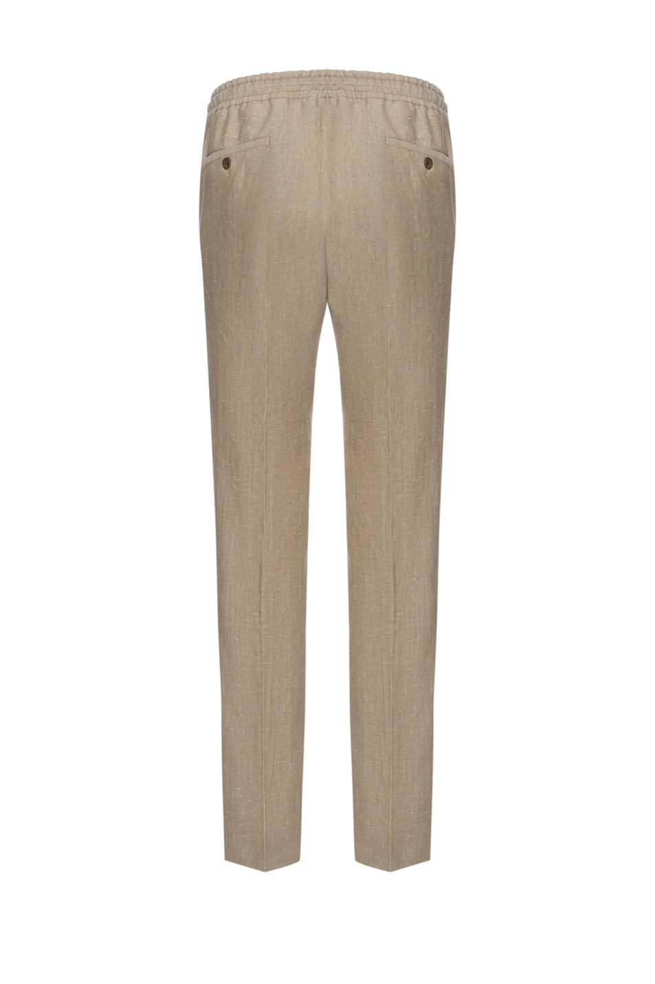 Мужской Corneliani Брюки из шерсти и льна (цвет ), артикул 274L25-2714164 | Фото 2