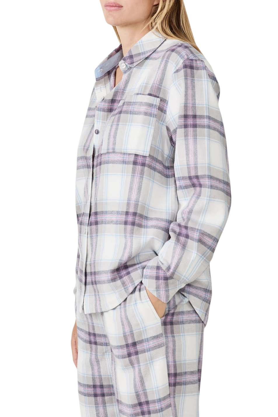 Женский Etam Пижамная рубашка LUNNA из хлопка (цвет ), артикул 6555979 | Фото 1