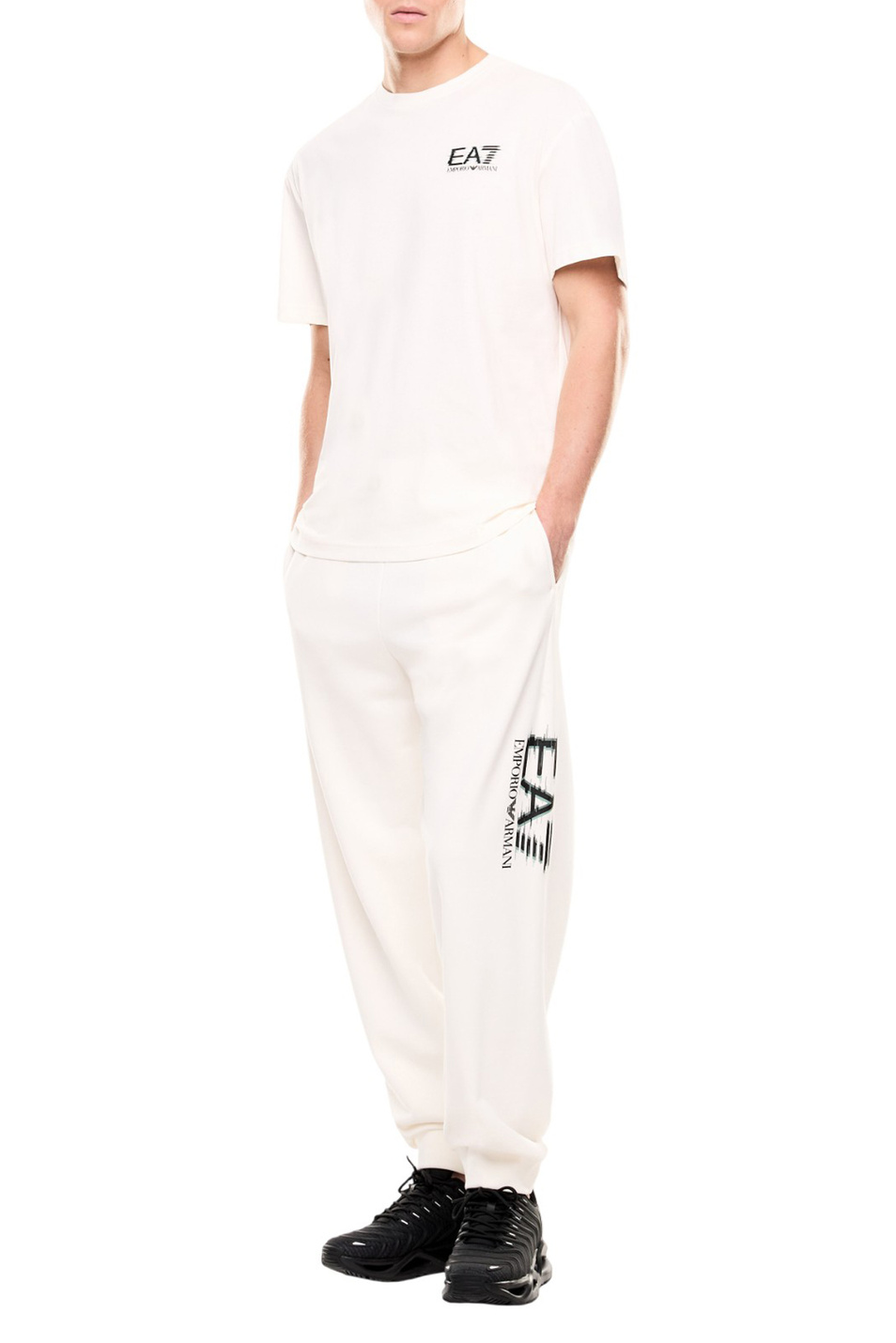 Мужской EA7 Футболка из хлопка (цвет ), артикул 7M001327-AF17789 | Фото 2