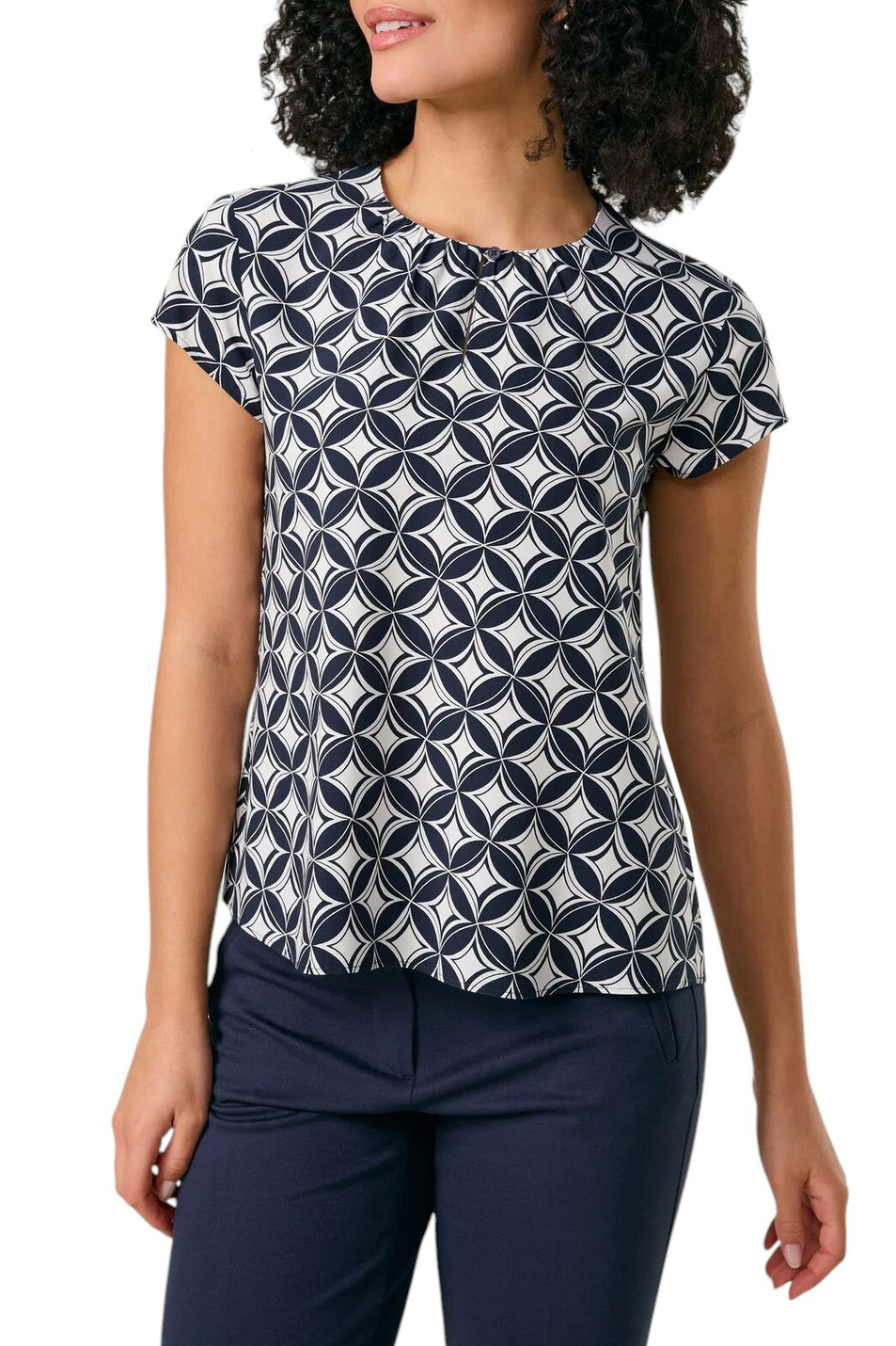 Женский Gerry Weber Блузка с принтом (цвет ), артикул 965065-31442 | Фото 3