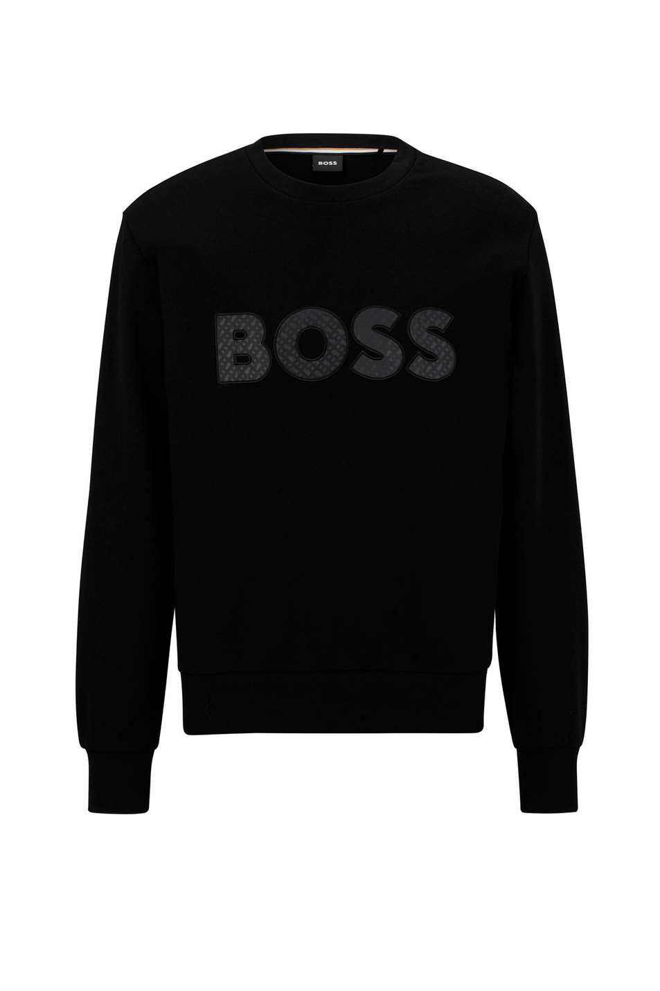 Мужской BOSS Свитшот из натурального хлопка с логотипом (цвет ), артикул 50494091 | Фото 1