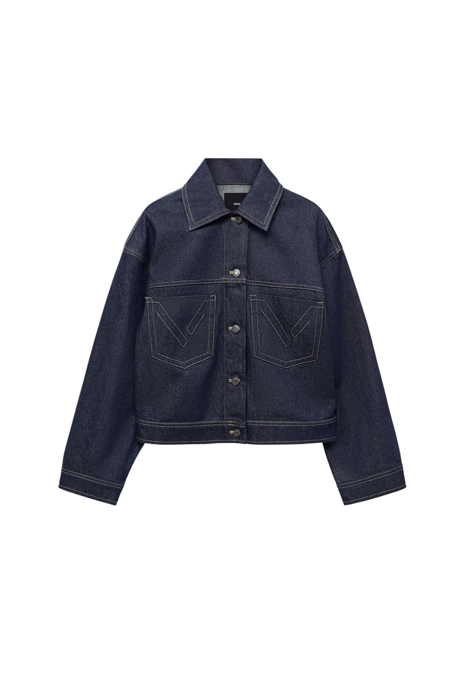 Куртка SUSAN джинсовая|Основной цвет:Синий Женский Mango Куртка SUSAN джинсовая (цвет ), артикул 17075805 | Фото 1