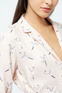 Etam Пижамная рубашка из вискозы с принтом JUDITH (Розовый цвет), артикул 6514612 | Фото 2