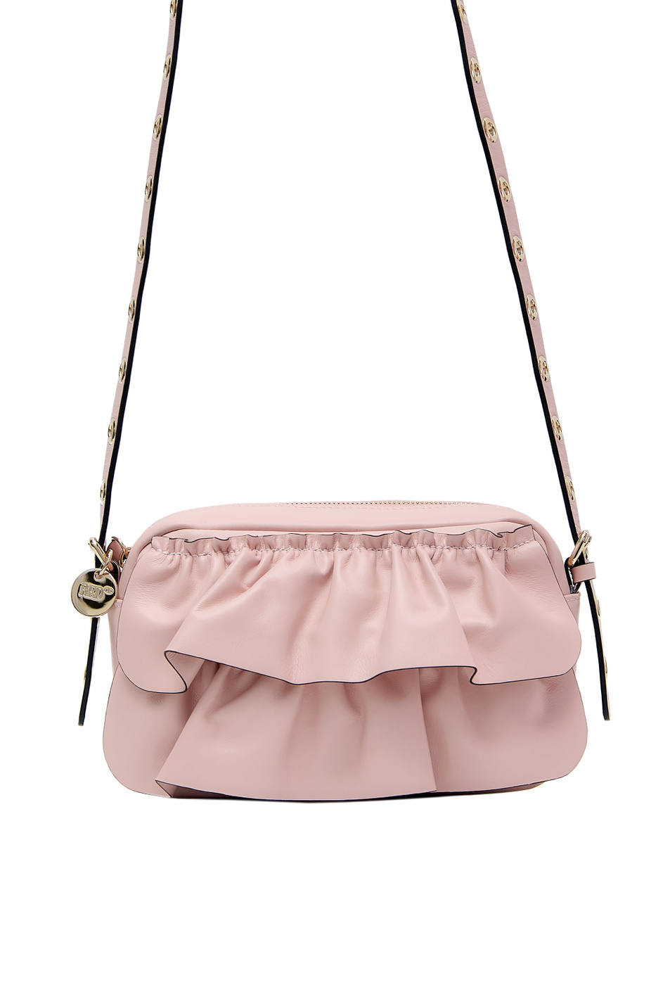 Женский Red Valentino Сумка из натуральной кожи с оборками (цвет ), артикул WQ2B0C98VFV | Фото 3