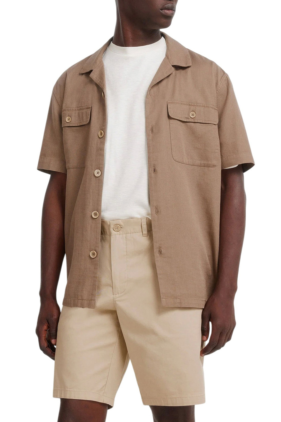 Мужской Springfield Шорты из эластичного хлопка (цвет ), артикул 0433666 | Фото 1