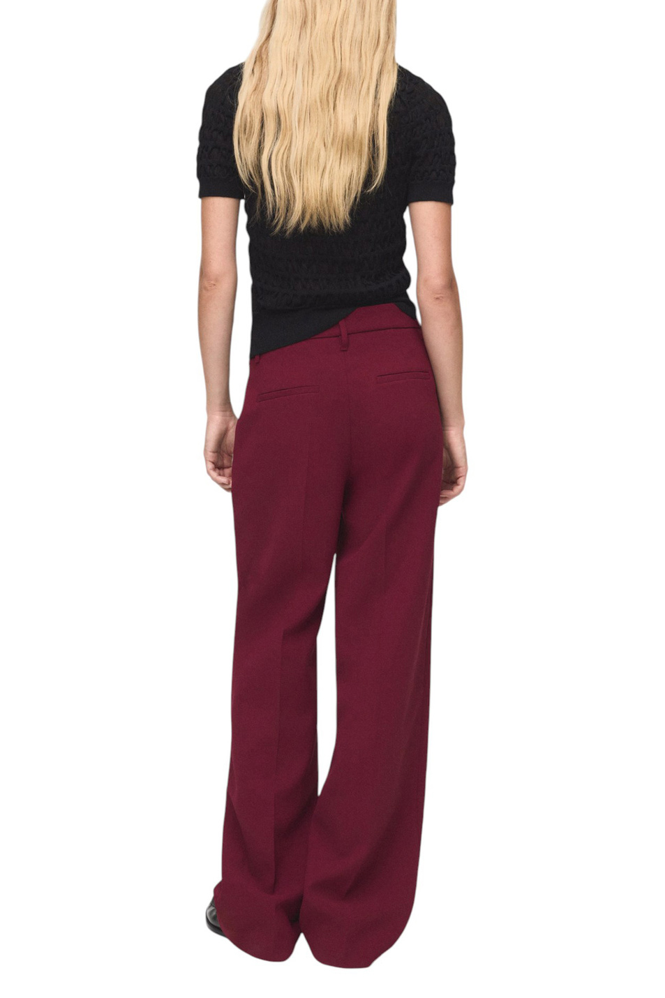 Женский Mango Брюки MACA прямого кроя (цвет ), артикул 17064789 | Фото 4