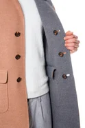 Мужской Eleventy Пальто из чистой шерсти с накладными карманами (цвет ), артикул F75CAPF04-TES0F014 | Фото 7