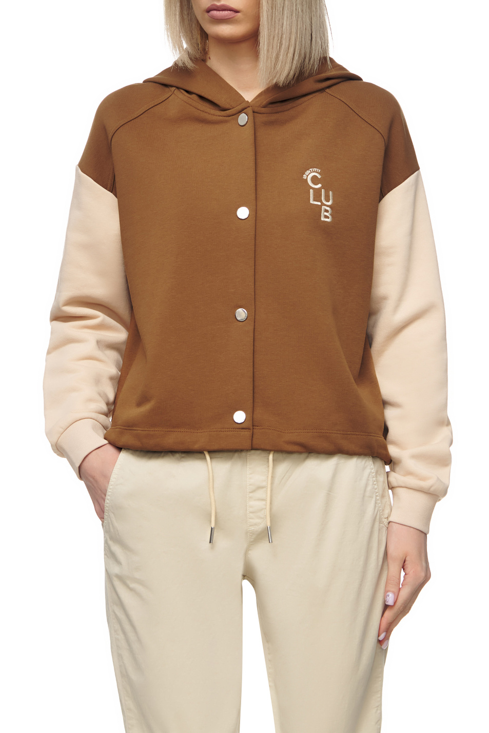 Comma Куртка из смесового хлопка с вышивкой на груди (цвет ), артикул 88.202.43.X012 | Фото 4