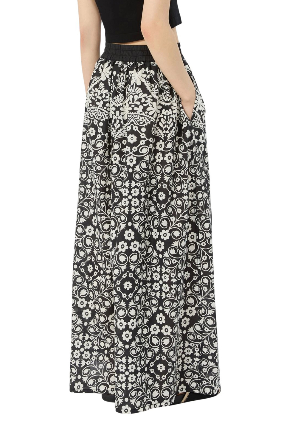 Женский Weekend Max Mara Брюки PALANCA с принтом (цвет ), артикул 2615131013 | Фото 4