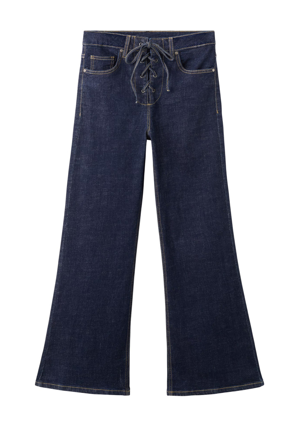 Женский Mango Джинсы FLOR расклешенные (цвет ), артикул 17079119 | Фото 1