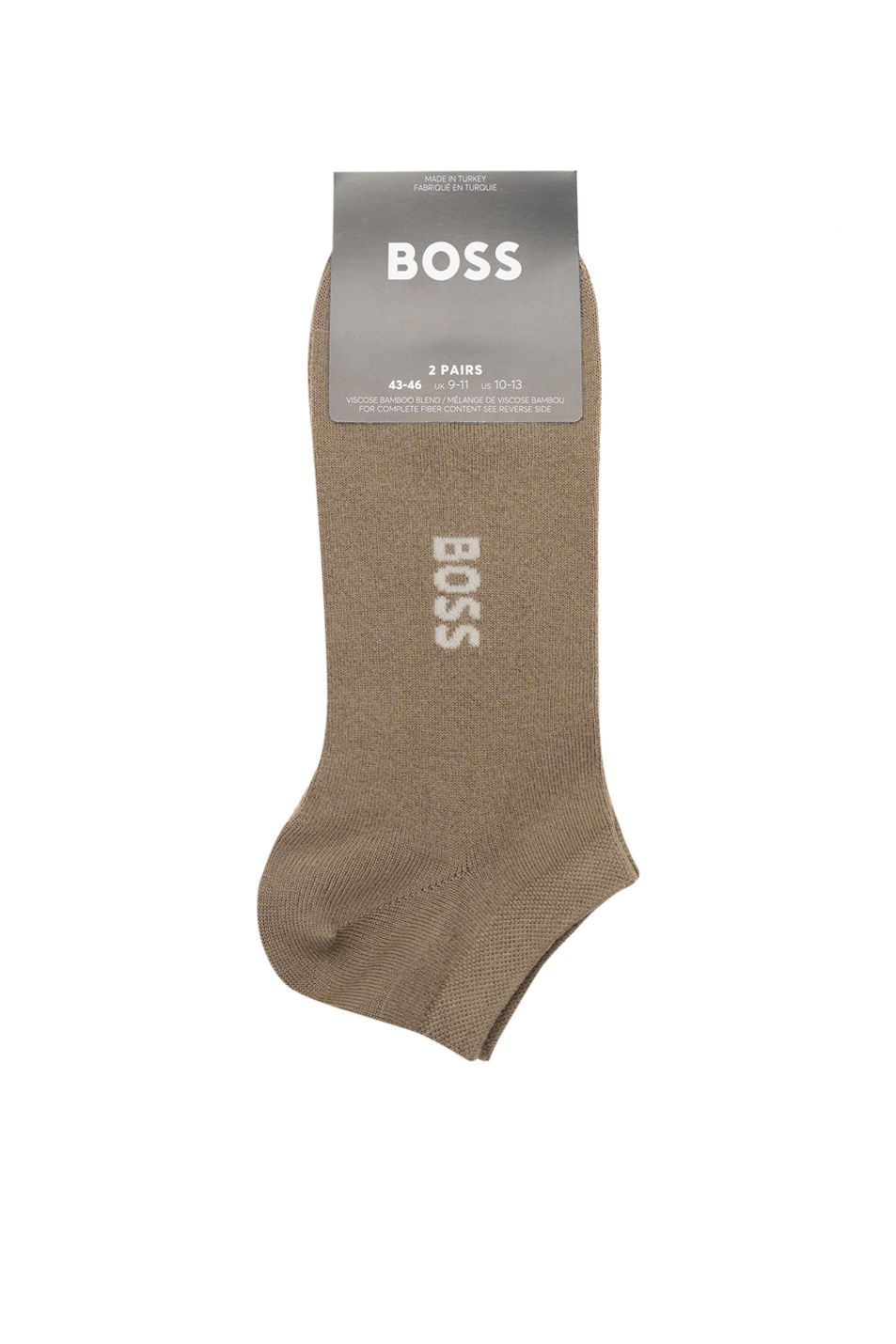 Носки в комплекте из 2 пар|Основной цвет:Бежевый Мужской BOSS Носки в комплекте из 2 пар (цвет ), артикул 50538188 | Фото 1