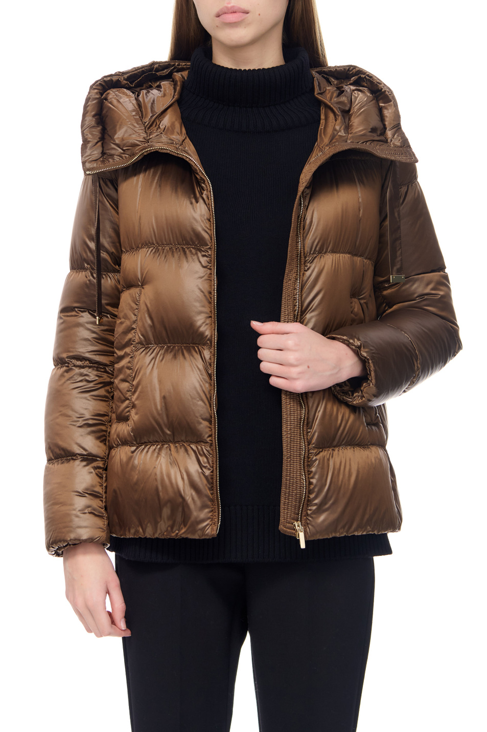 Женский Max Mara Куртка стеганая SPACEPI с капюшоном (цвет ), артикул 2394860836 | Фото 3