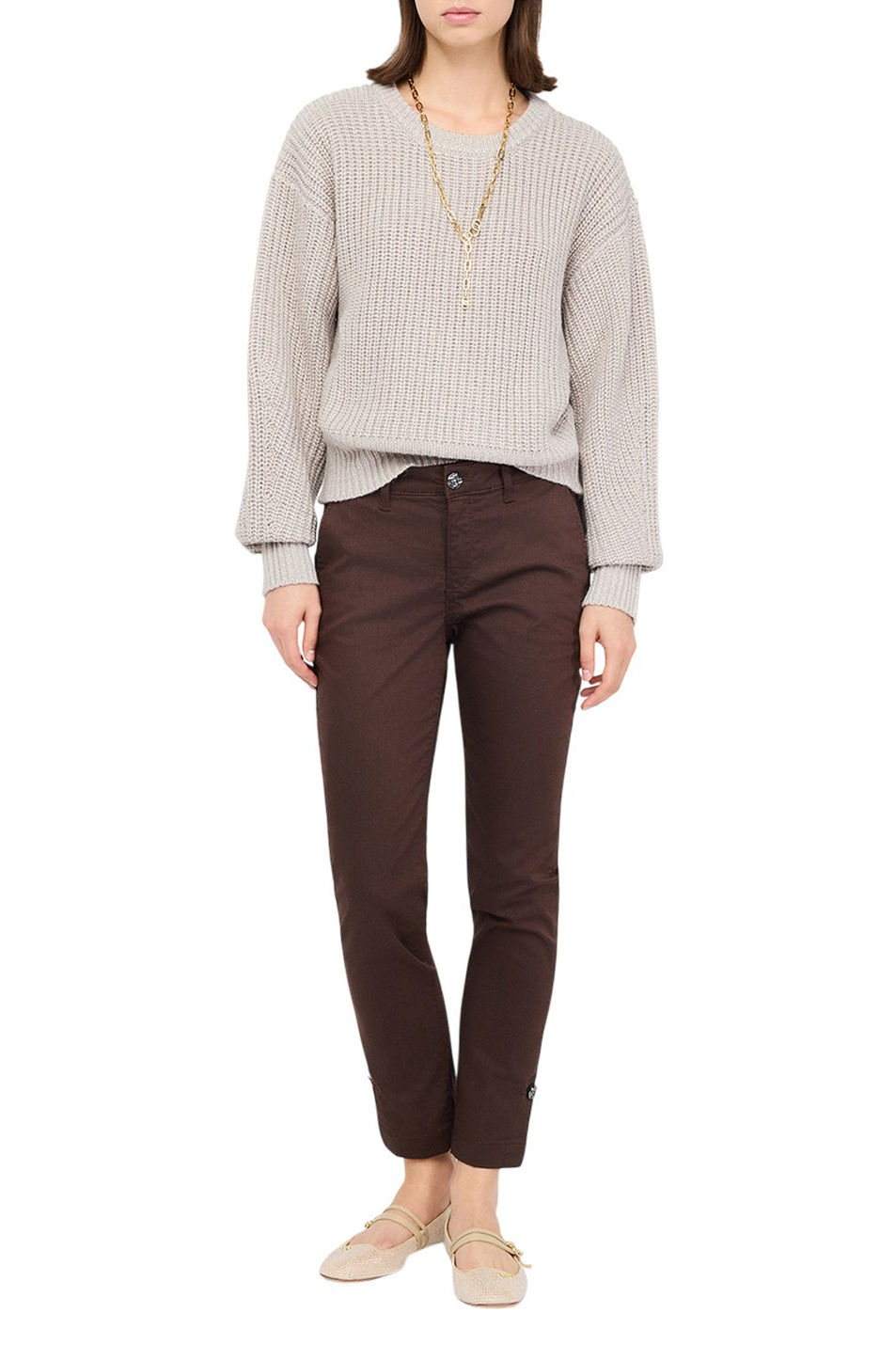 Женский Liu Jo Джемпер с люрексом (цвет ), артикул MF5418MA88A | Фото 3