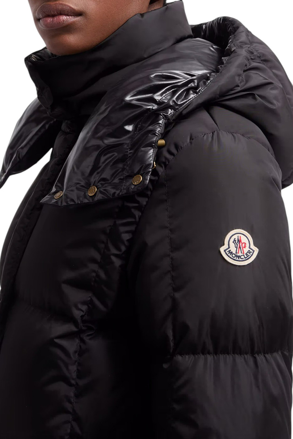 Женский Moncler Пальто LITTE с пуховым наполнителем (цвет ), артикул K20931C00020-539ZD | Фото 5