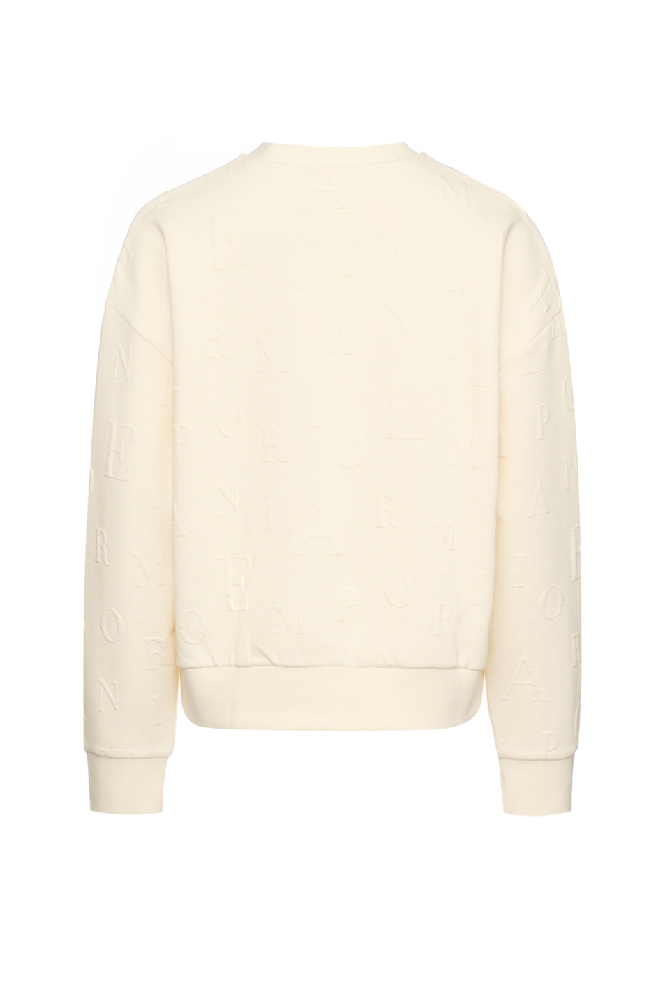 Женский Emporio Armani Свитшот из смесового хлопка (цвет ), артикул EW002499-AF15357 | Фото 2