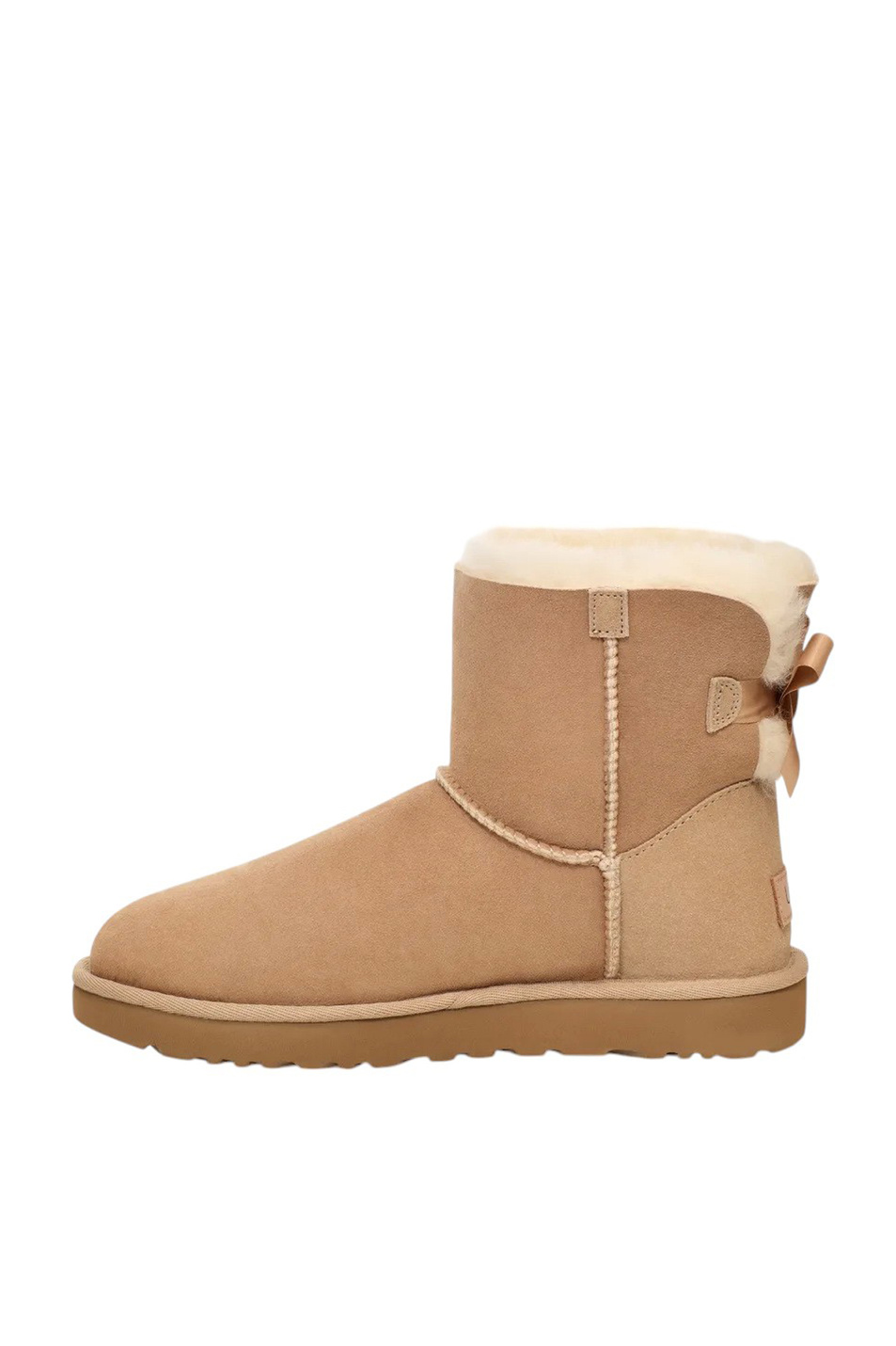 Женский UGG Угги Mini Bailey Bow из натуральной кожи (цвет ), артикул 1016501 | Фото 4