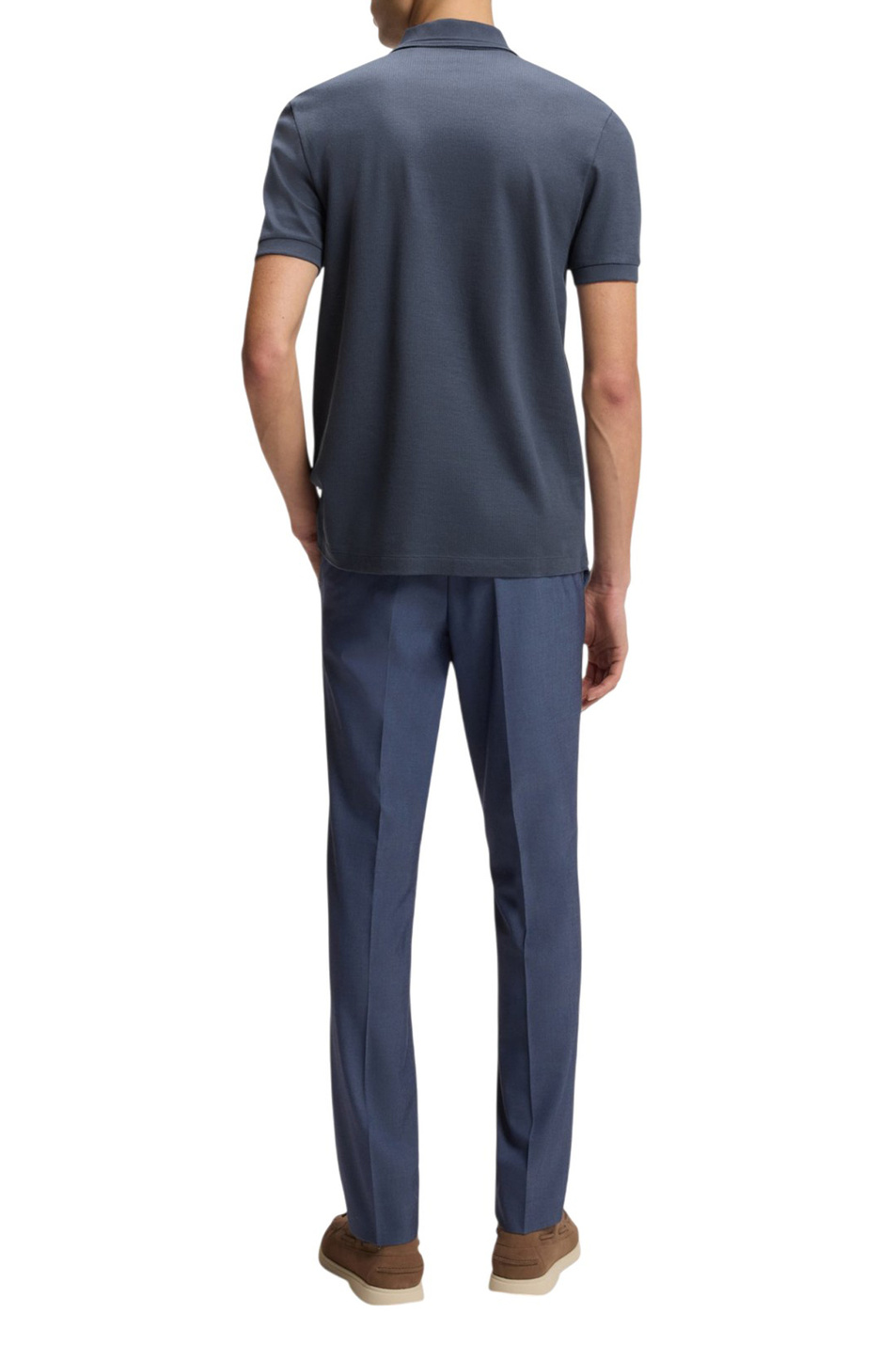 Мужской BOSS Поло Paras на молнии (цвет ), артикул 50554614 | Фото 4