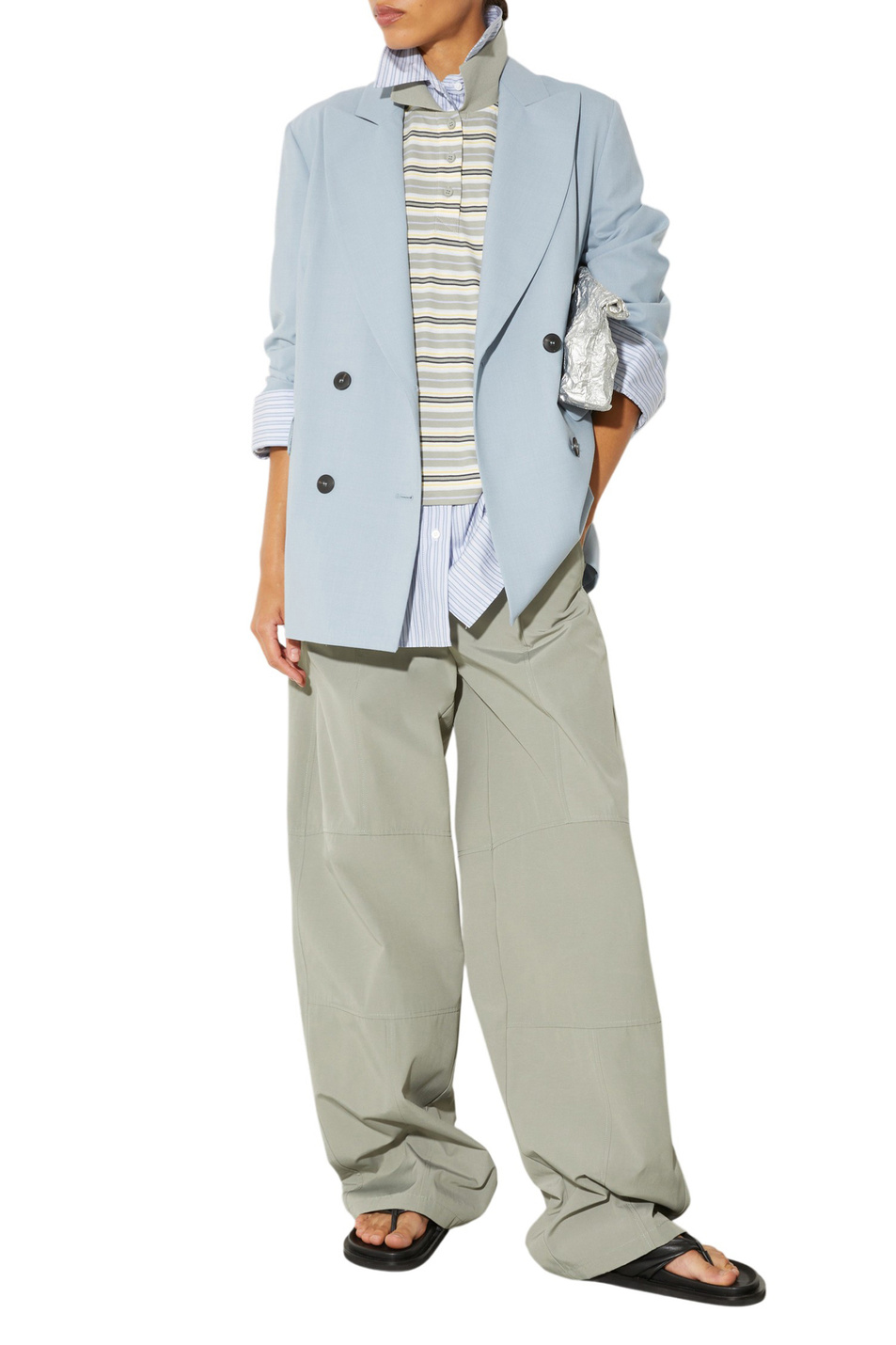 Женский MAX&Co. Рубашка MCOCANNETI из хлопка (цвет ), артикул 2616111013 | Фото 2