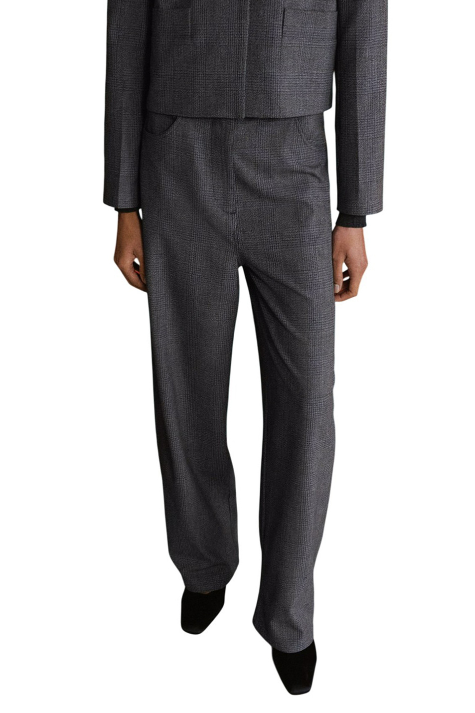 Женский Mango Брюки LOUIS со средней посадкой (цвет ), артикул 27964101 | Фото 3