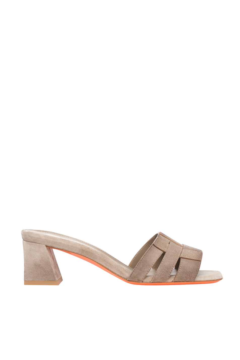 Женский Santoni Мюли VENERE из натуральной замши (цвет ), артикул WHNA70831HA2TOAEE55 | Фото 1