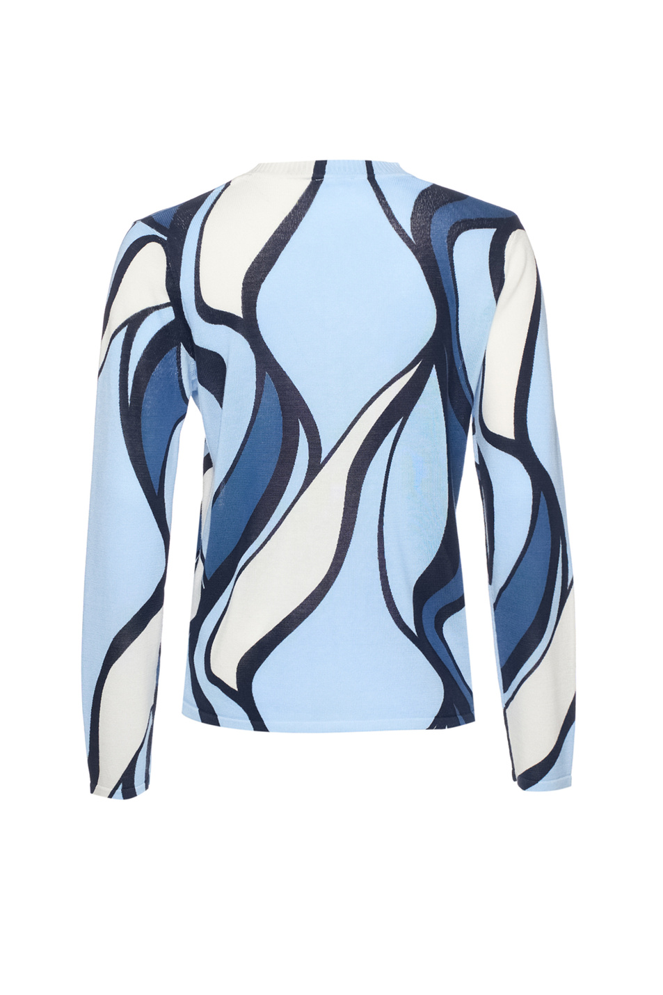 Женский Gerry Weber Джемпер из смесового хлопка с принтом (цвет ), артикул 190021-57007 | Фото 2