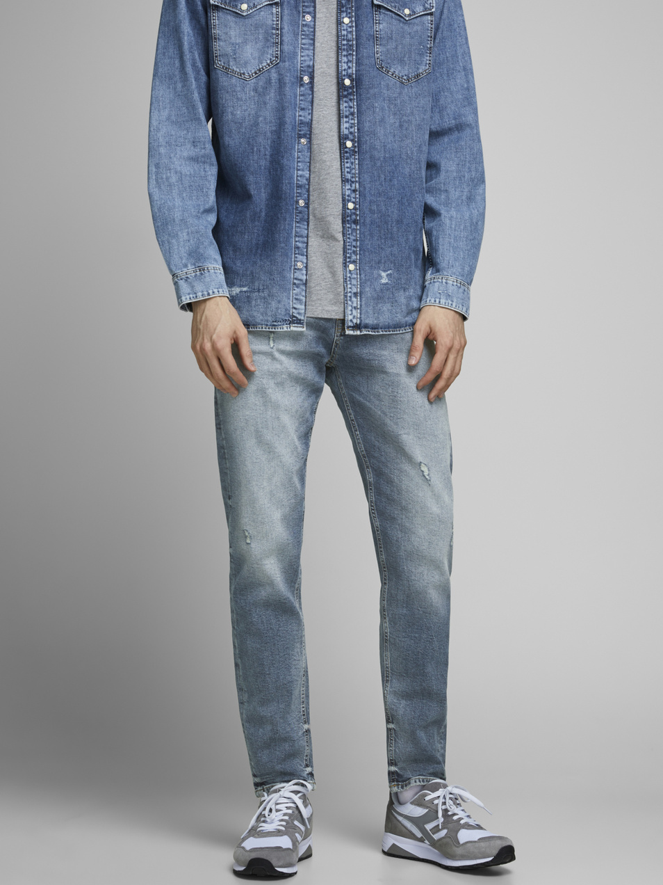 Мужской Jack & Jones Джинсы FRED ORIGINAL JOS 281 (цвет ), артикул 12172028 | Фото 4