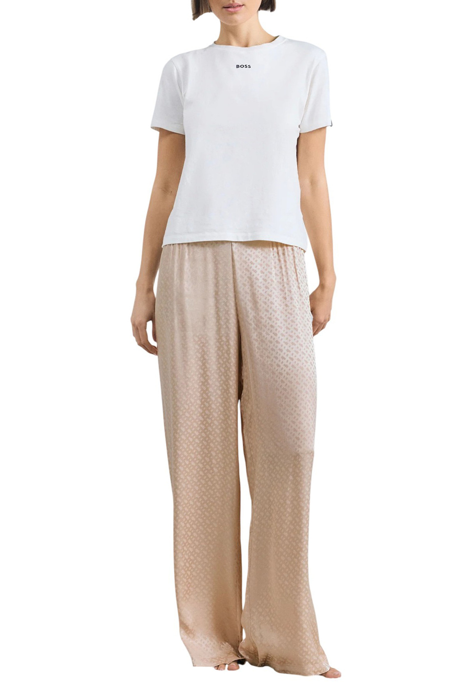 Женский BOSS Брюки с эластичным поясом (цвет ), артикул 50557115 | Фото 3