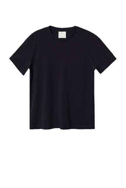 Базовая футболка CHERLO|Основной цвет:Черный|Артикул:37001031 | Фото 1