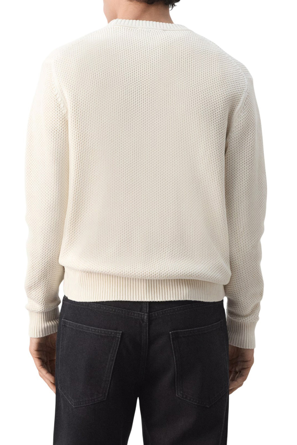 Мужской Mango Man Джемпер SALSA из смесового хлопка (цвет ), артикул 27004431 | Фото 4