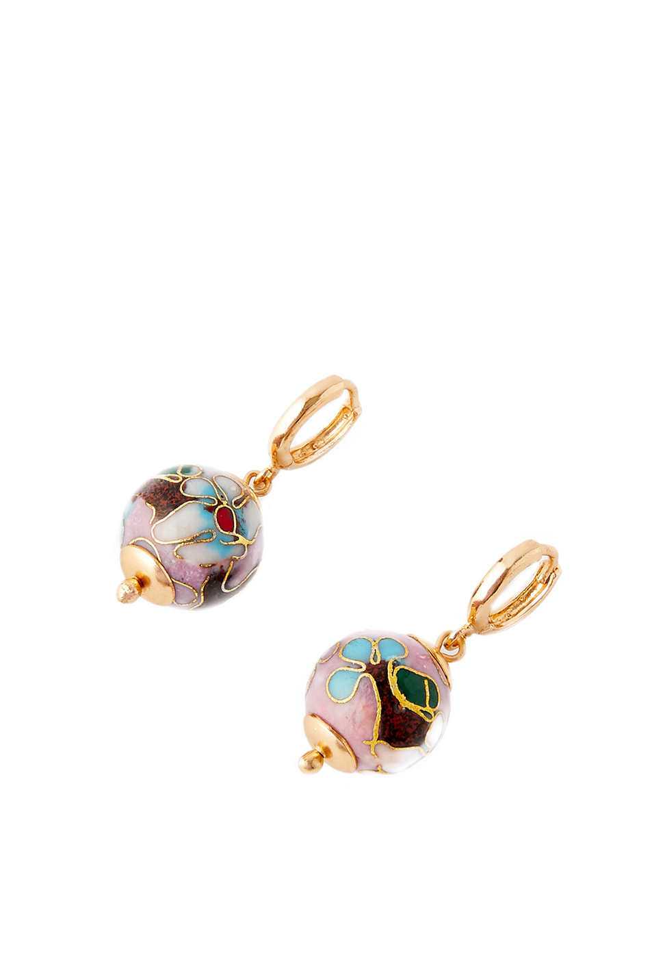 Женский Accessorize Серьги с расписанной подвеской (цвет ), артикул 181946 | Фото 1