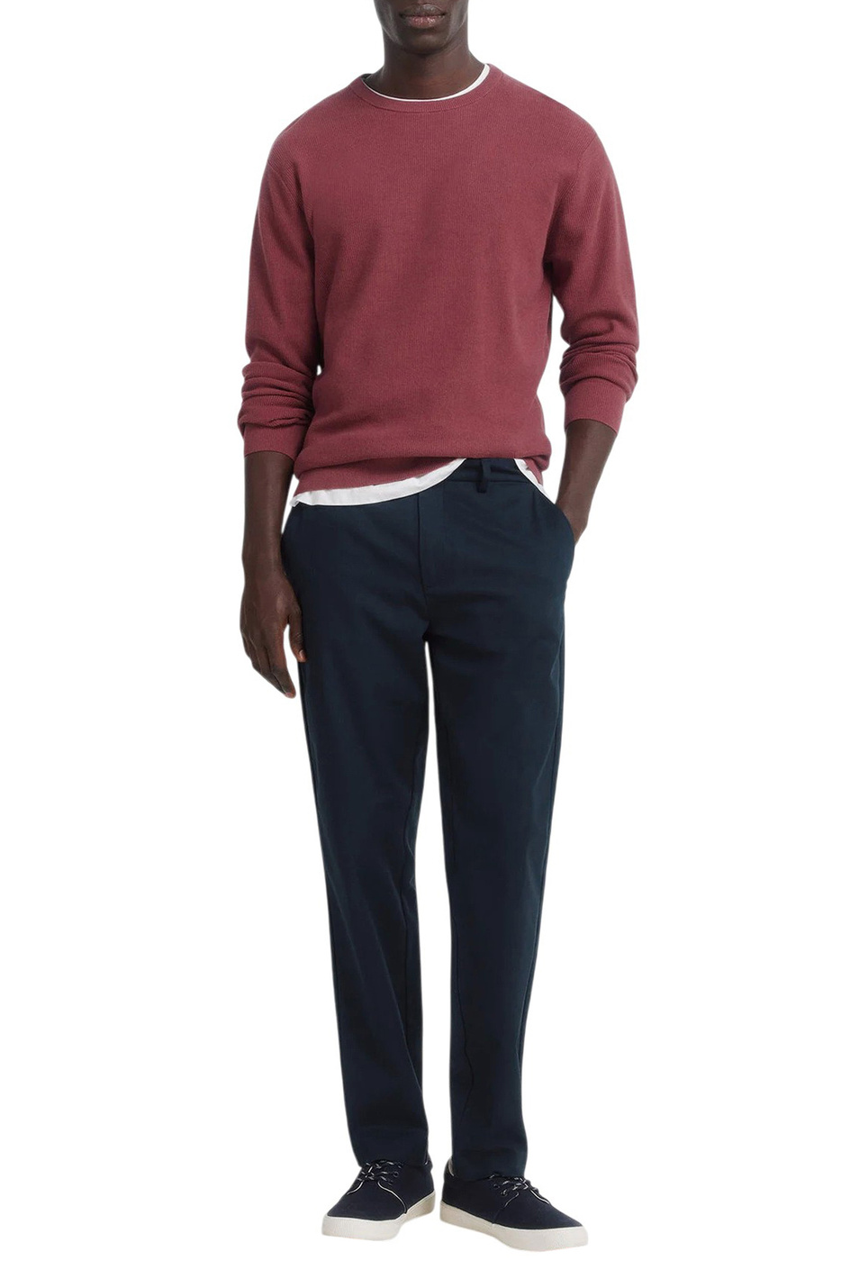 Мужской Springfield Джемпер из хлопка (цвет ), артикул 1413194 | Фото 2