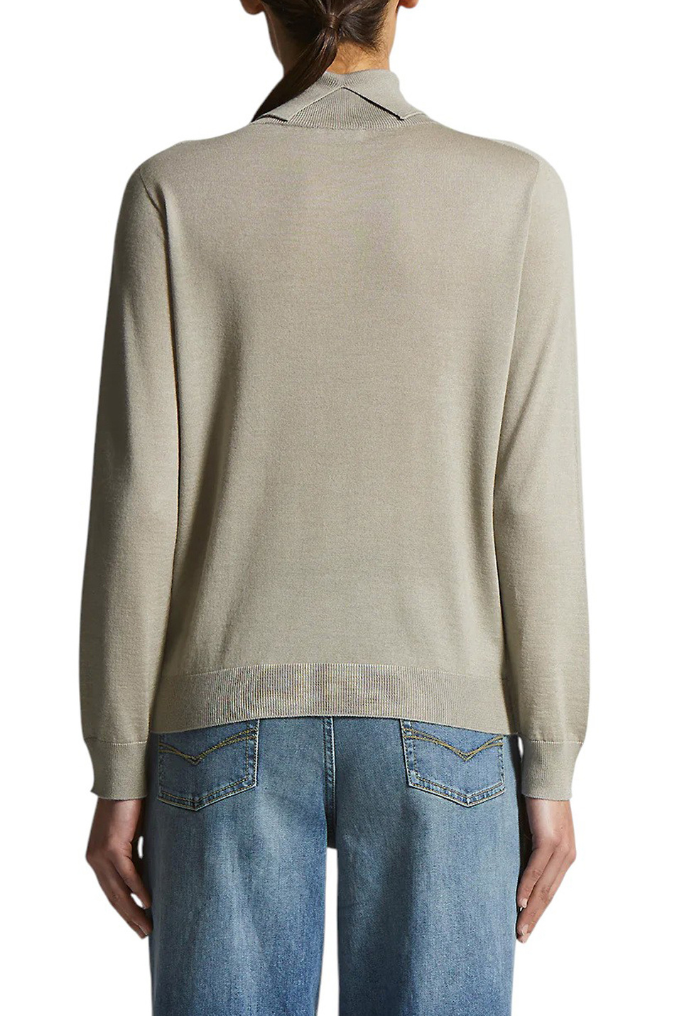 Женский Peserico Водолазка из кашемира и шелка (цвет ), артикул A99296F18K-09282 | Фото 5