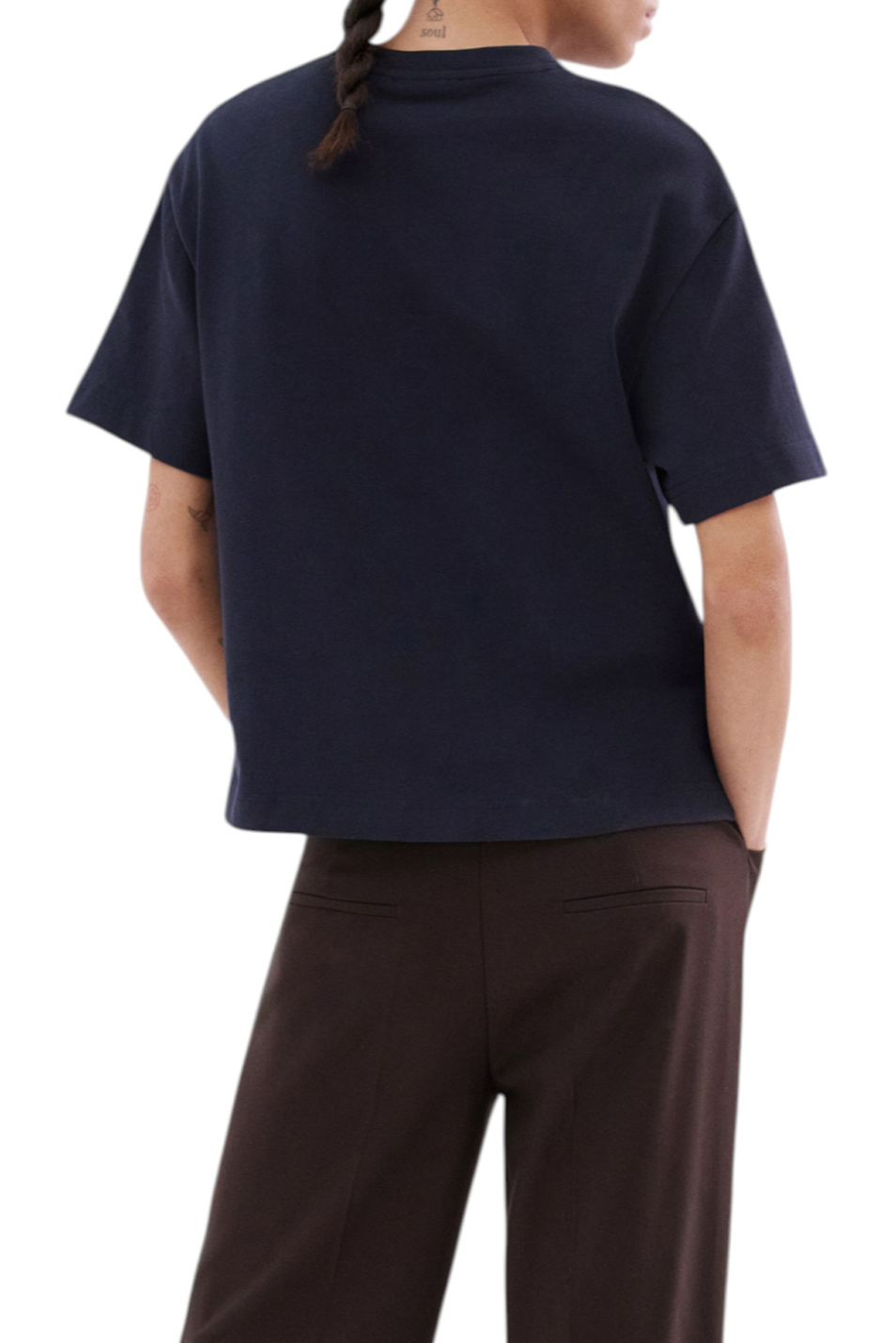 Женский Mango Футболка SITA из хлопка (цвет ), артикул 27065838 | Фото 3