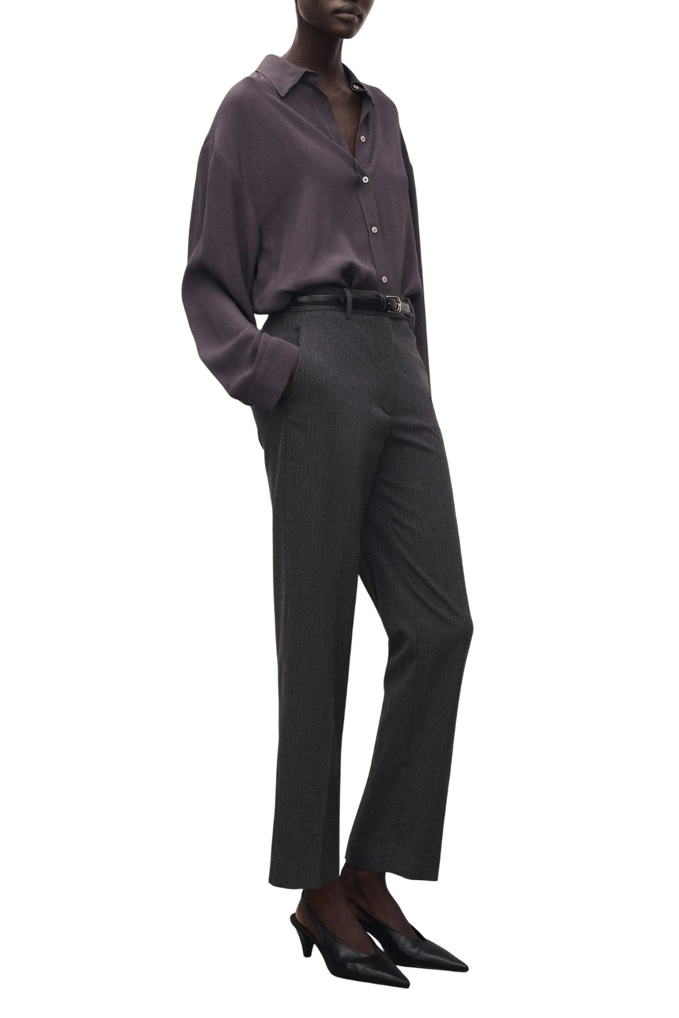 Женский Mango Брюки NEWARM укороченные (цвет ), артикул 27071264 | Фото 2