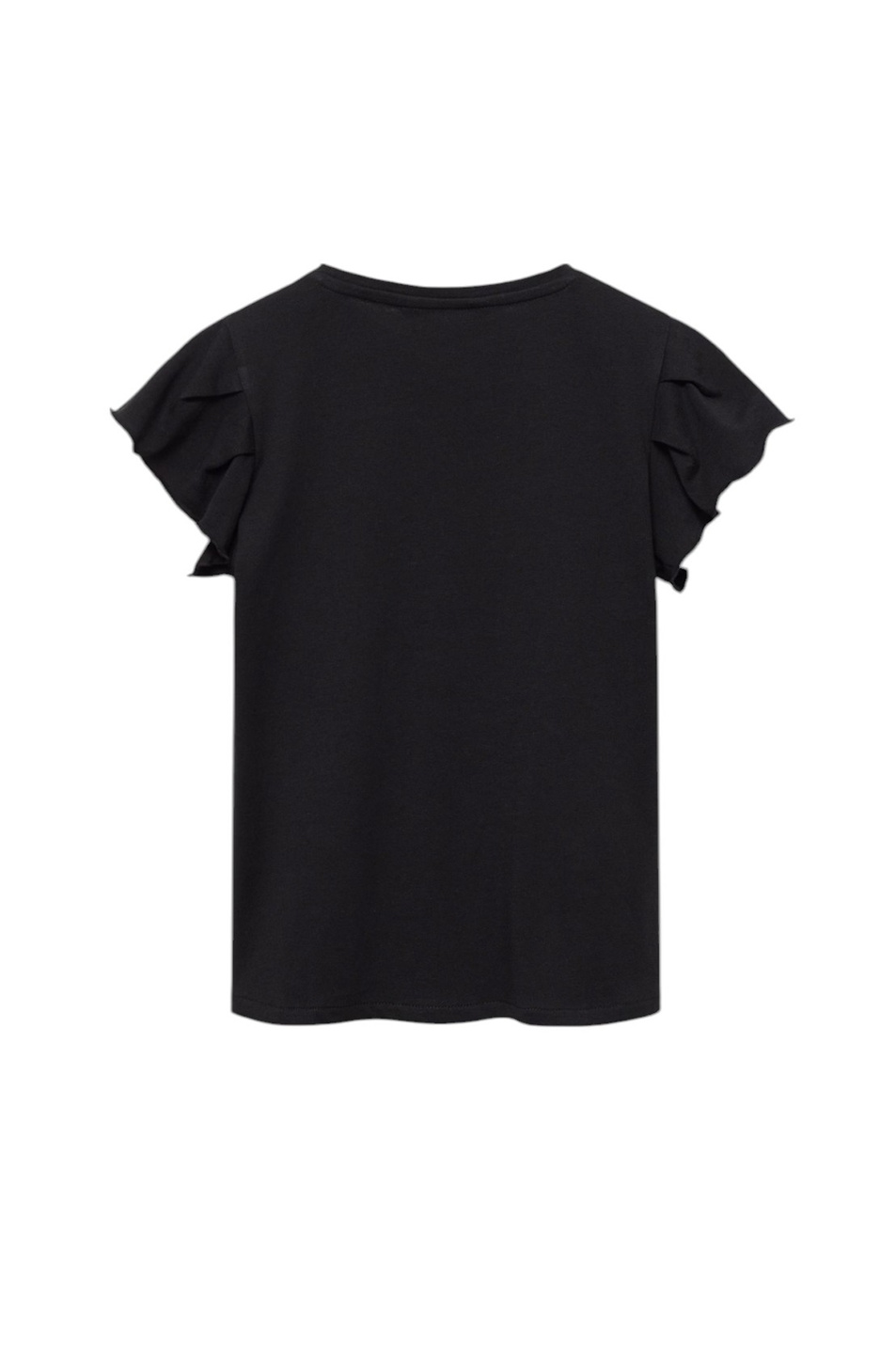 Девочкам Mango Kids Футболка SOFT из хлопка (цвет ), артикул 87044800 | Фото 2