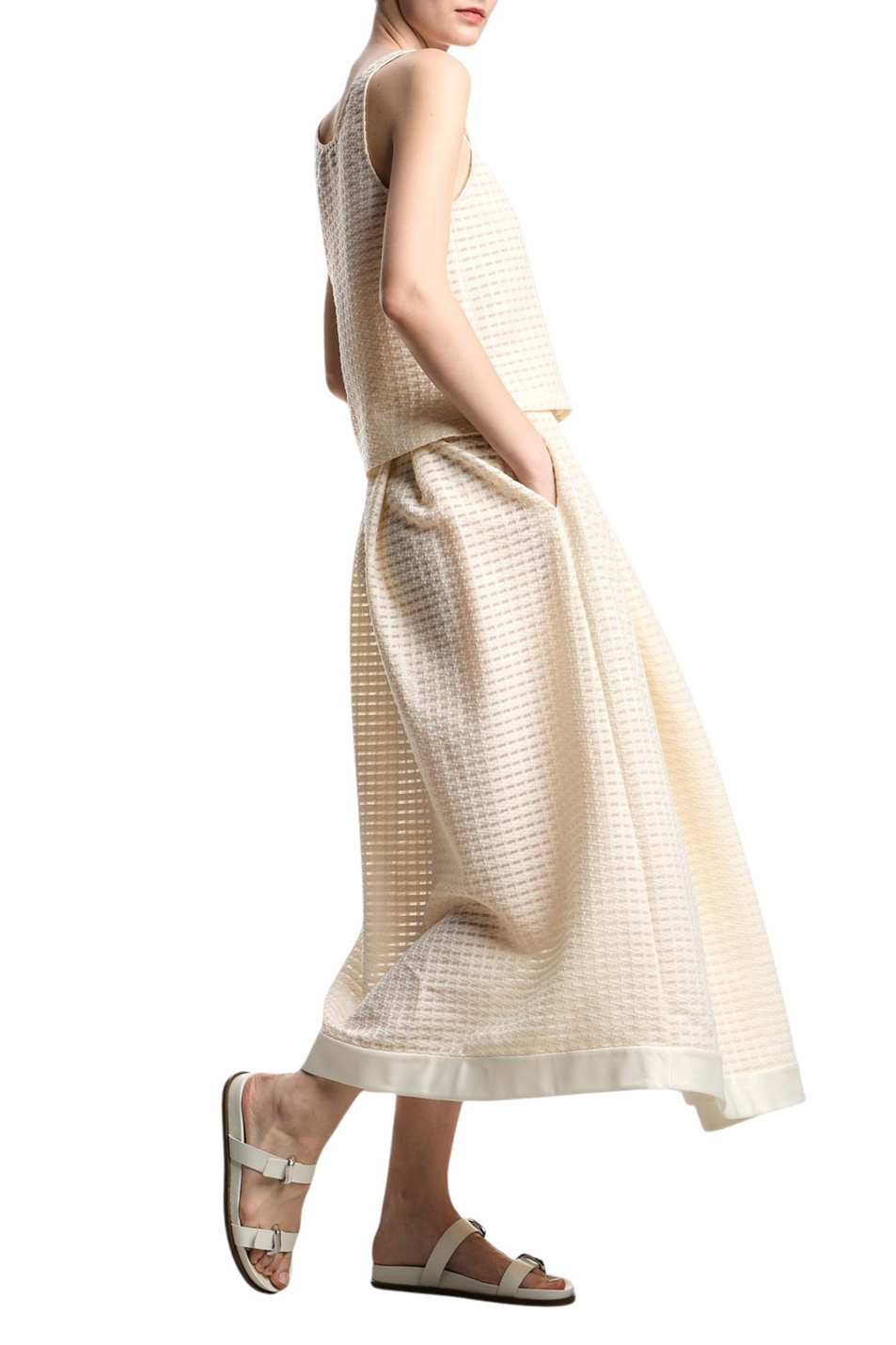 Женский Emporio Armani Юбка из жаккарда (цвет ), артикул EW003442-AF20834 | Фото 3