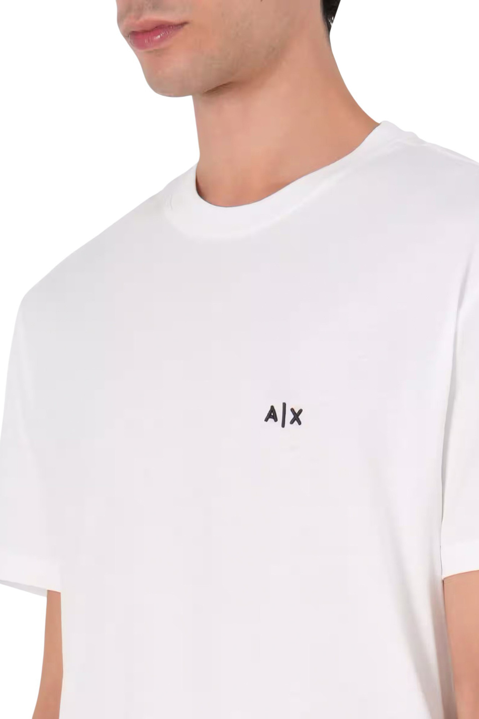 Мужской Armani Exchange Футболка из хлопка (цвет ), артикул XM001568-AF10358 | Фото 4