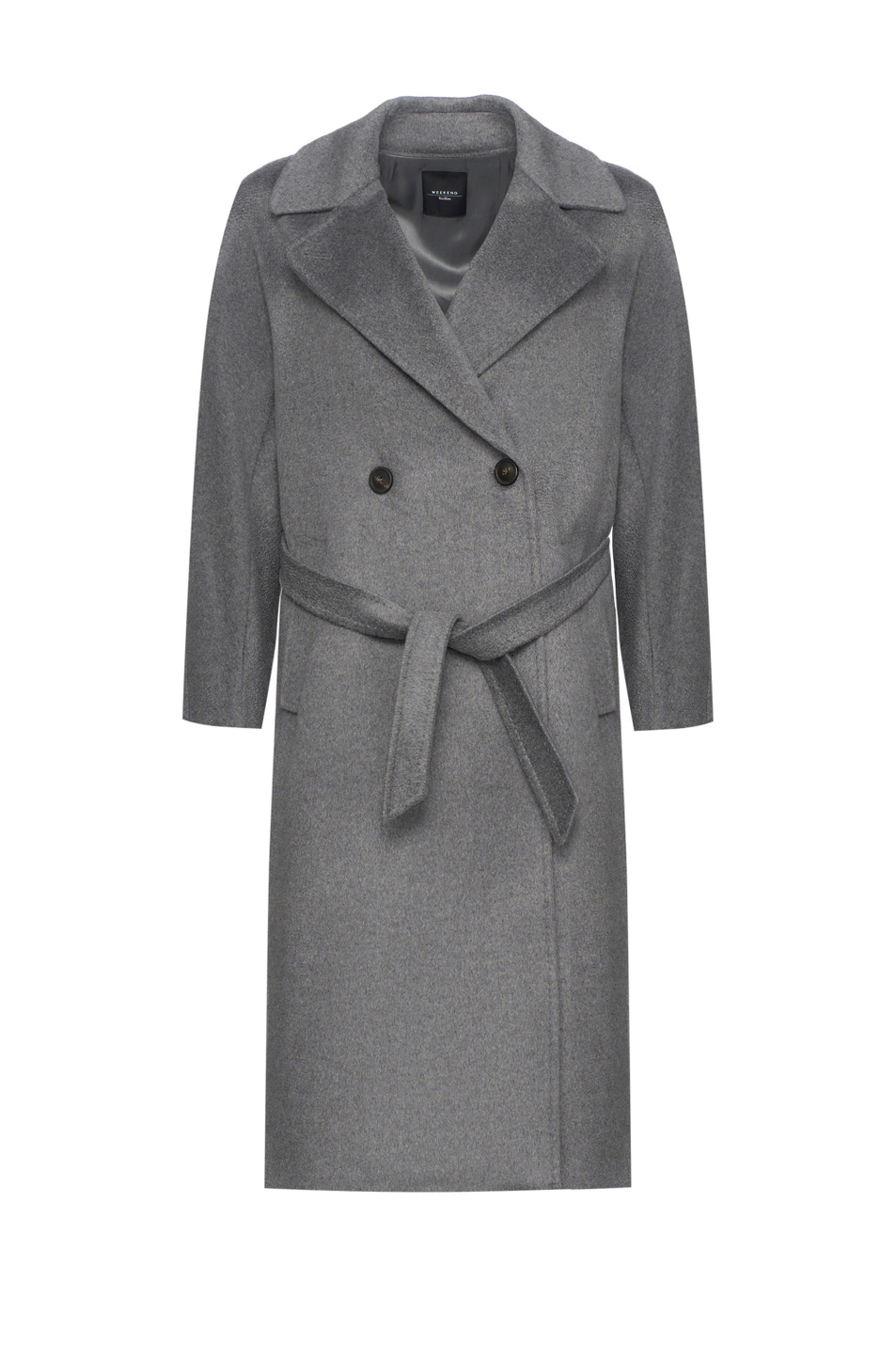 Пальто RESINA из шерсти|Основной цвет:Серый Женский Weekend Max Mara Пальто RESINA из шерсти (цвет ), артикул 2525016102 | Фото 1