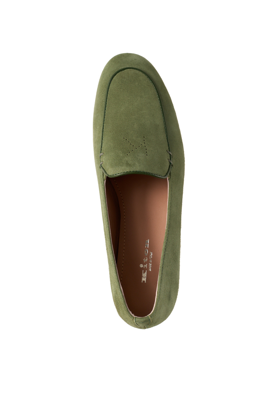 Женский Kiton Лоферы из натуральной замши (цвет ), артикул D61807N0100831002 | Фото 4