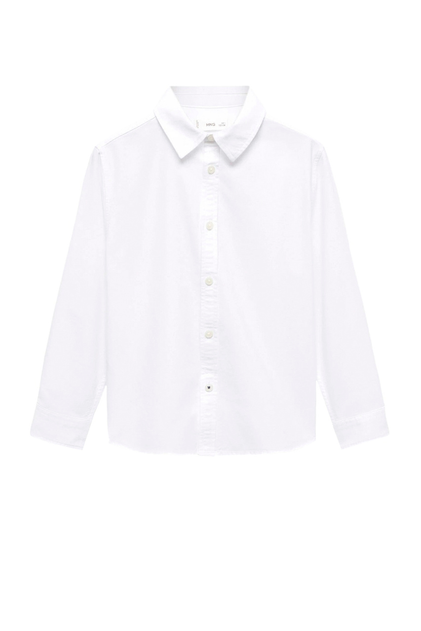 Рубашка OXFORD из натурального хлопка|Основной цвет:Белый|Артикул:67050656 | Фото 1
