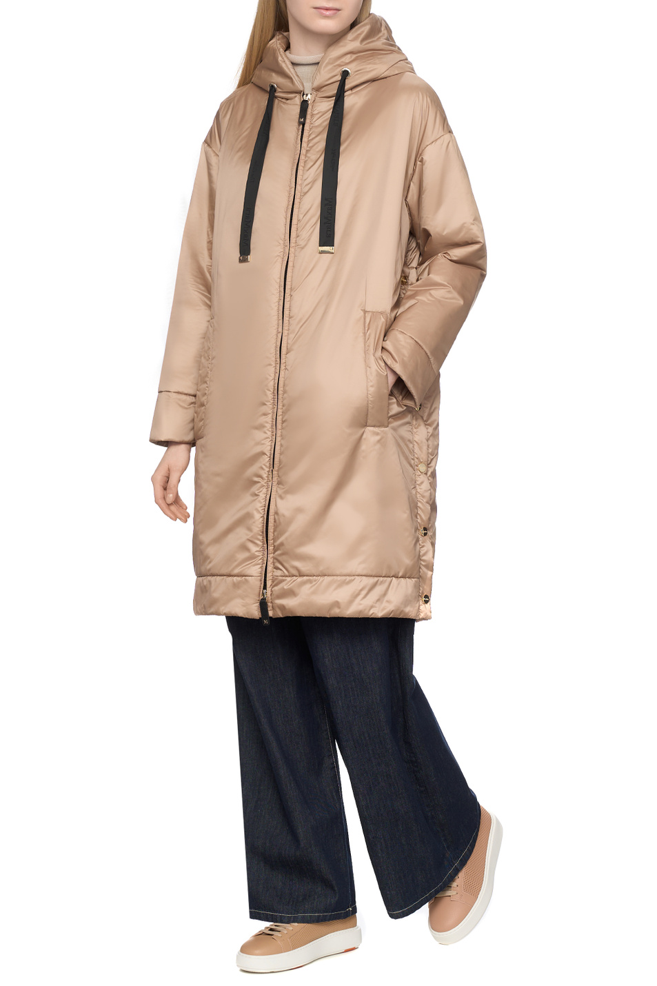Женский Max Mara Пальто DIONISO с поясом (цвет ), артикул 2519491034 | Фото 4