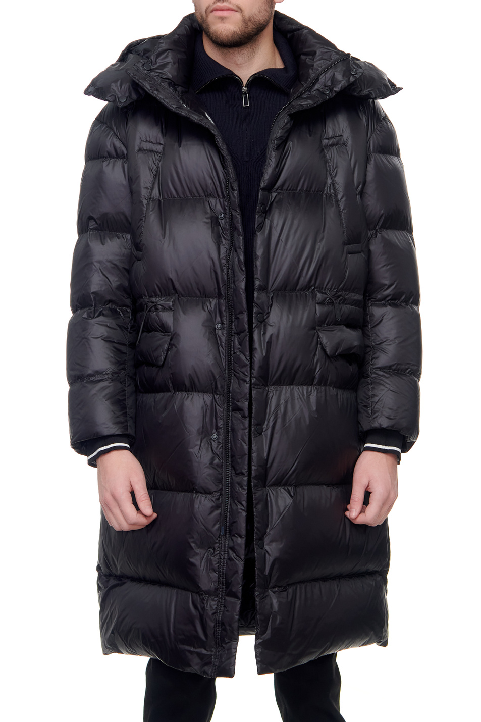 Мужской Emporio Armani Пальто с пуховым наполнителем (цвет ), артикул 6K1L78-1NYSZ | Фото 1