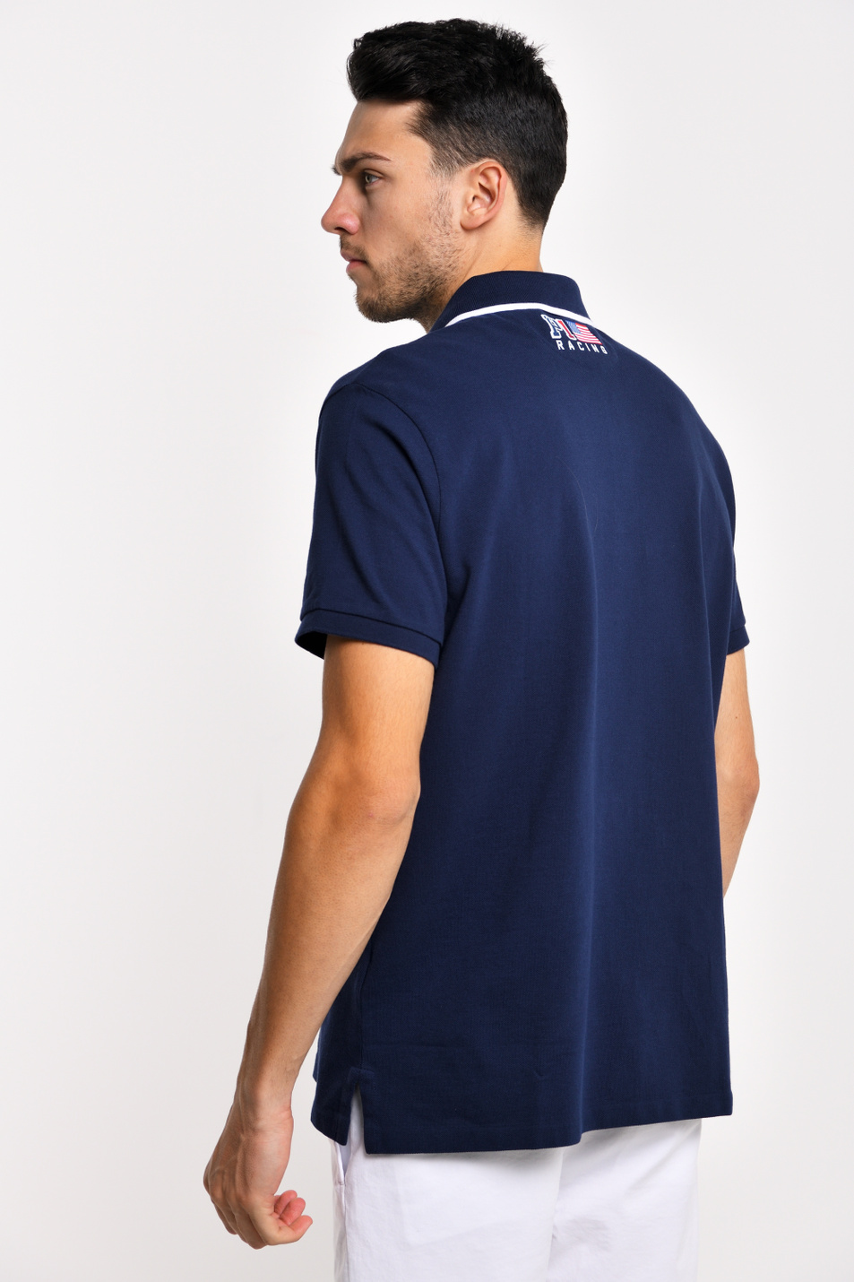 Мужской Polo Ralph Lauren Футболка поло из натурального хлопка (цвет ), артикул 710793983001 | Фото 4