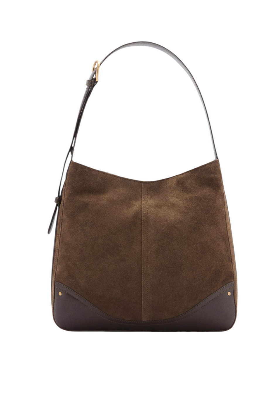 Сумка MONTANA из натуральной замши|Основной цвет:Коричневый Женский Mango Сумка MONTANA из натуральной замши (цвет ), артикул 87050417 | Фото 1