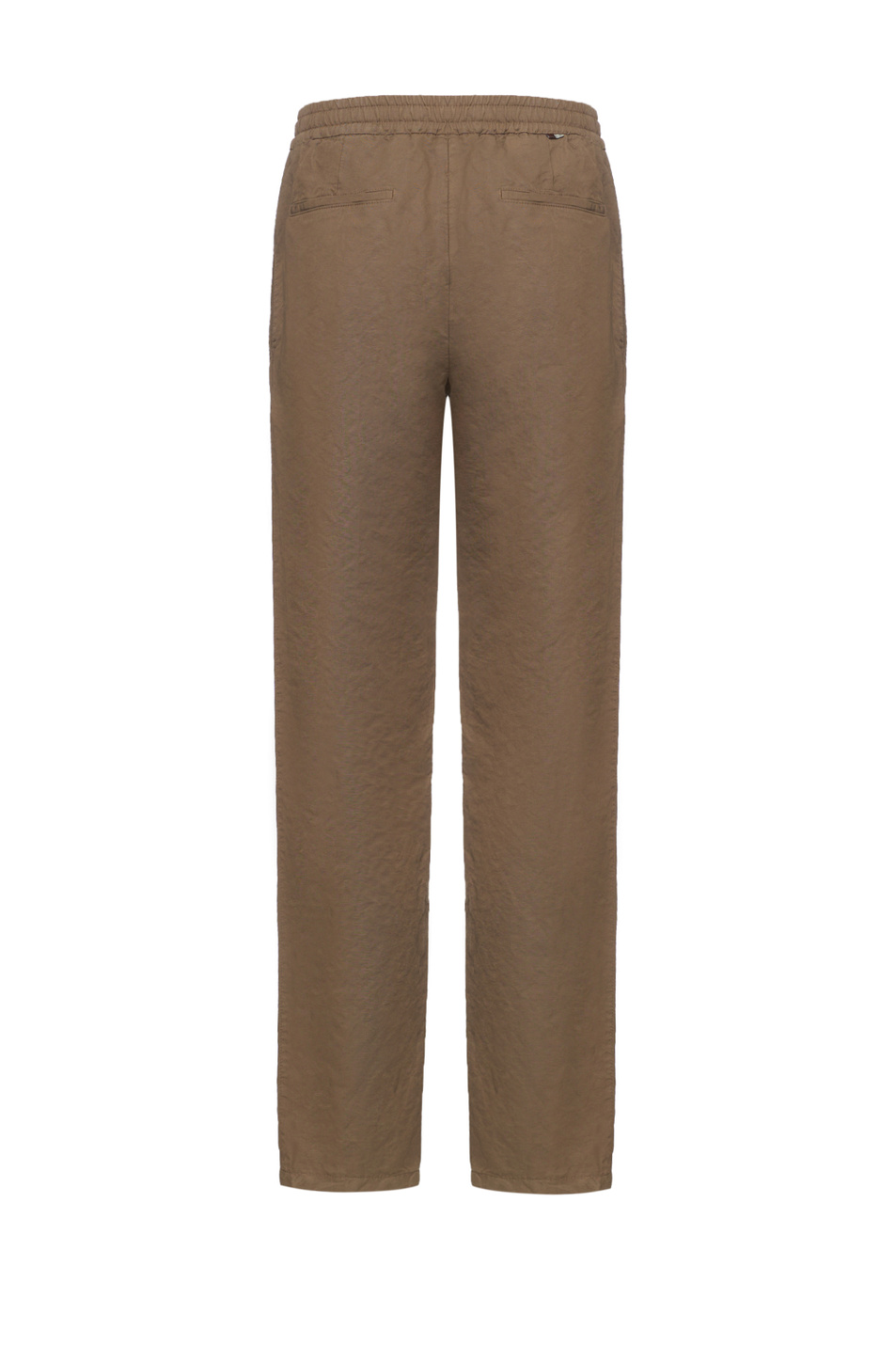 Брюки изо льна и хлопка|Основной цвет:Коричневый Мужской Canali Брюки изо льна и хлопка (цвет ), артикул D97003PT01628 | Фото 2