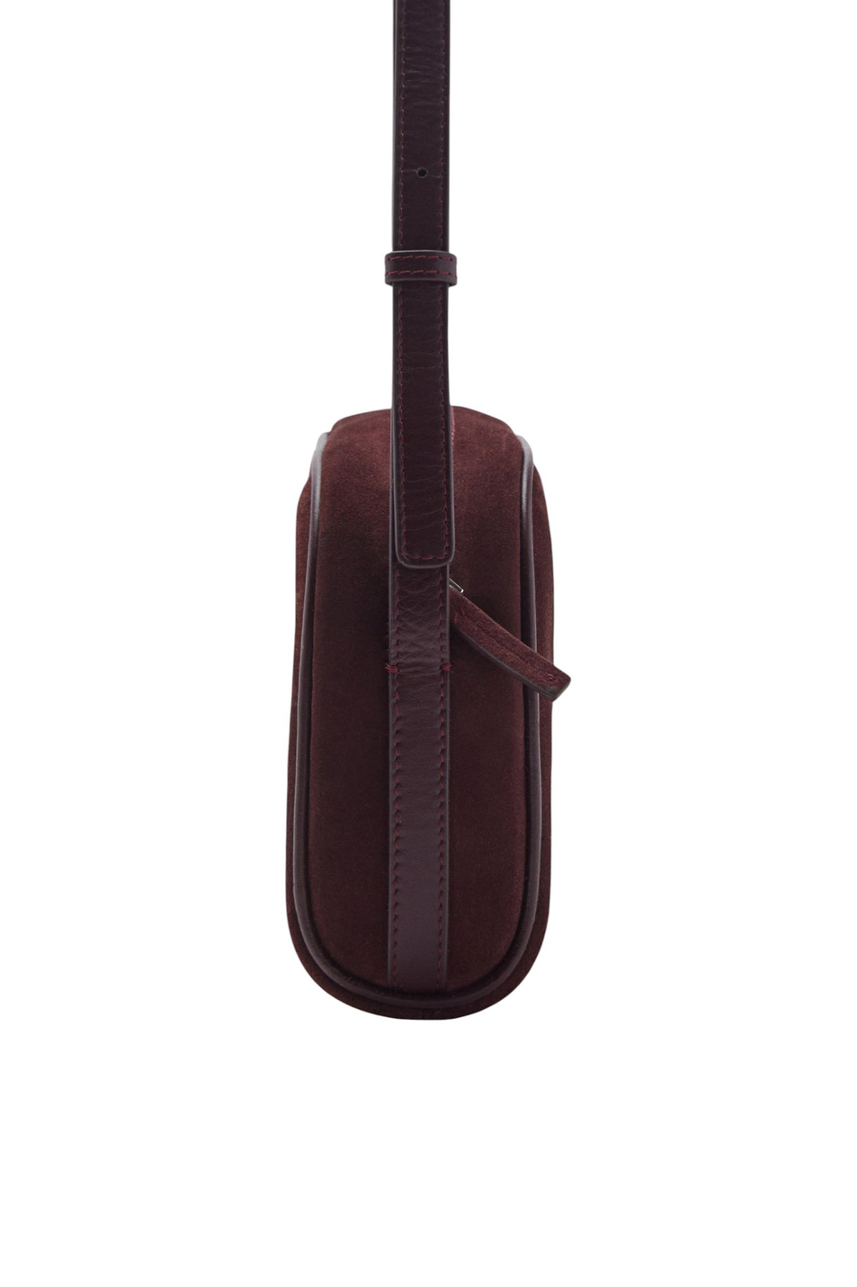 Женский Mango Сумка через плечо FES из натуральной замши (цвет ), артикул 17004447 | Фото 3