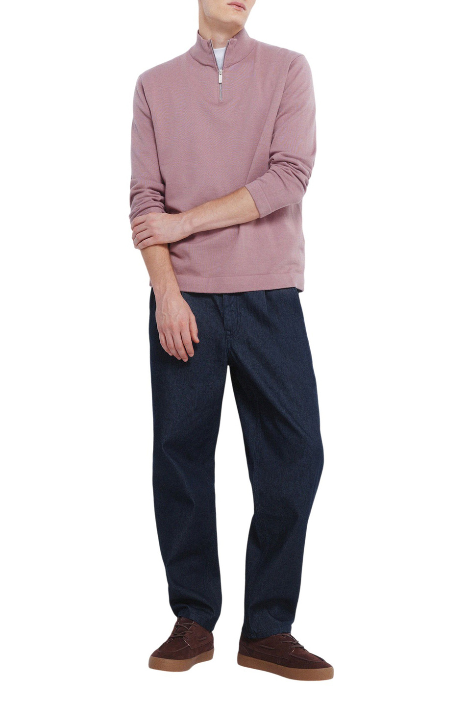 Мужской Springfield Джемпер с воротником на молнии (цвет ), артикул 1402512 | Фото 2