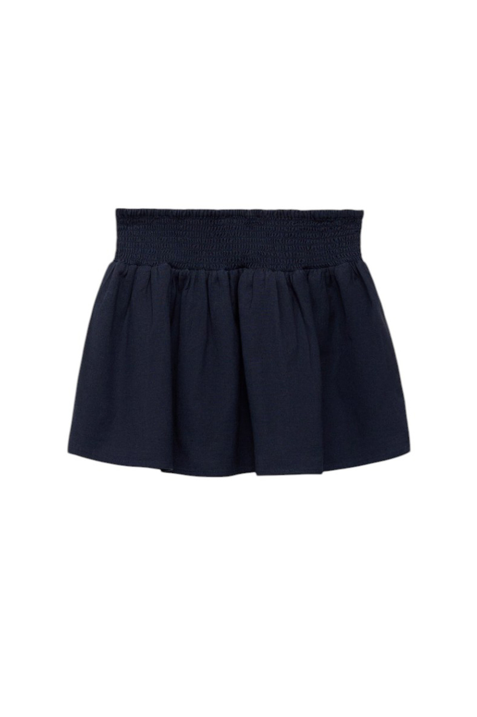 Юбка LARA из хлопка и льна|Основной цвет:Синий Девочкам Mango Kids Юбка LARA из хлопка и льна (цвет ), артикул 87096348 | Фото 2