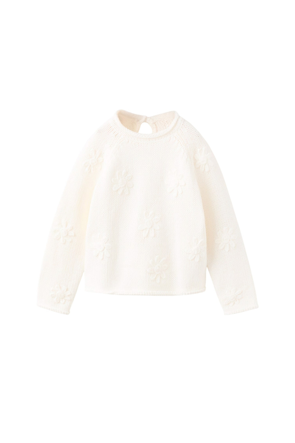 Девочкам Mango Kids Джемпер BARLEYB из хлопка (цвет ), артикул 27033713 | Фото 1